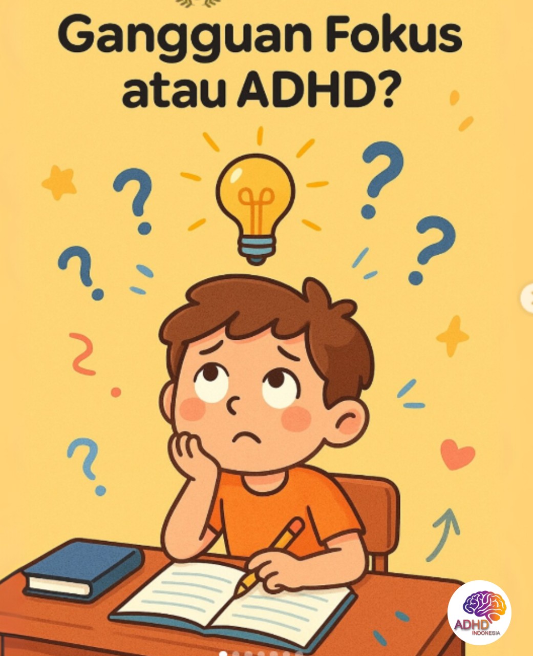 ADHD dan Kesulitan Fokus Anak: Edukasi untuk Keluarga di Kabupaten Bantaeng