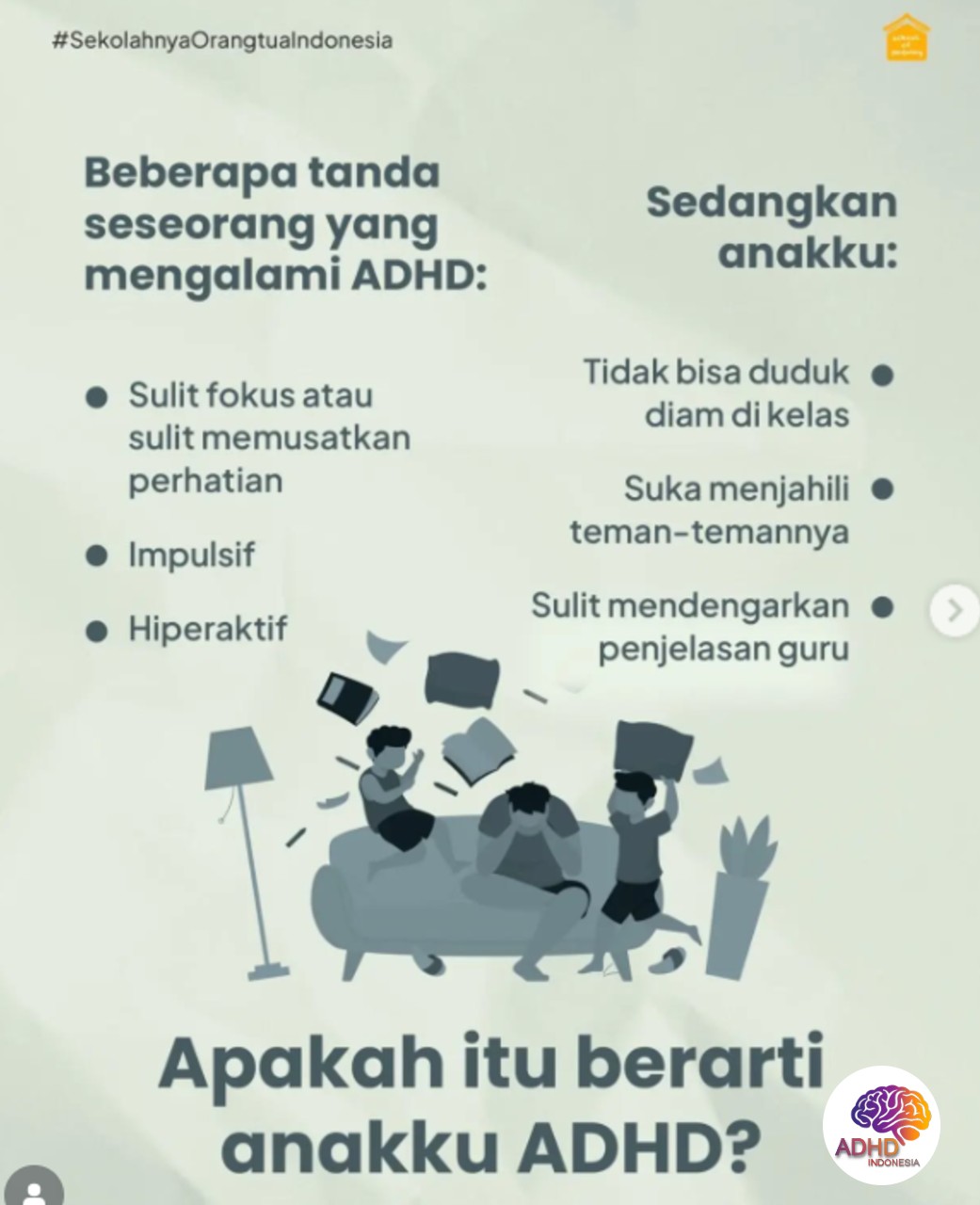 Ciri dan Gejala ADHD pada Anak Usia Dini di Kabupaten Bantaeng