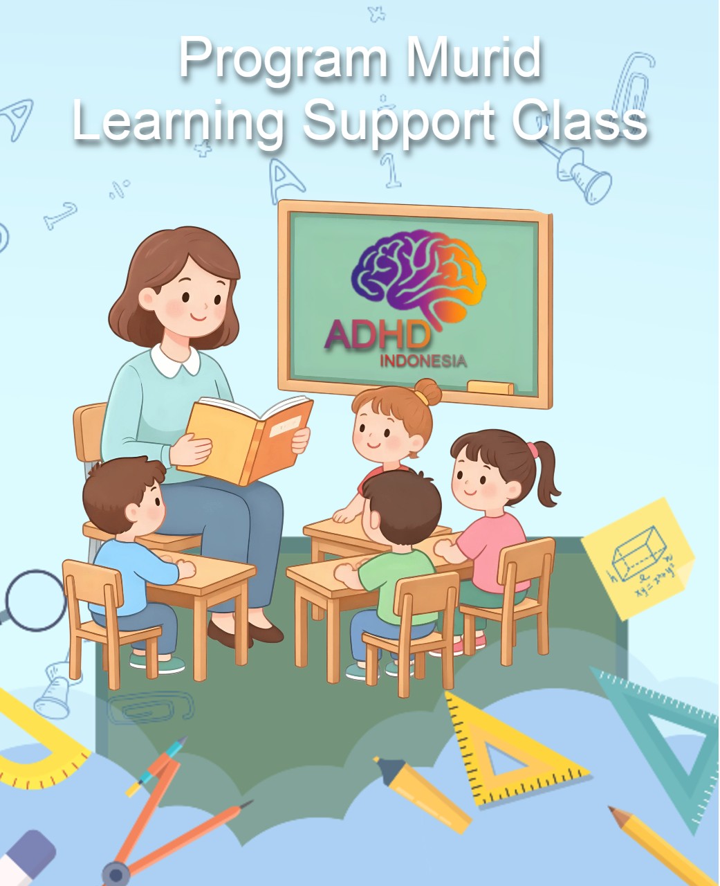Program ADHD Indonesia Kabupaten Bantaeng Kelas Pendampingan Belajar (Learning Support Class)
