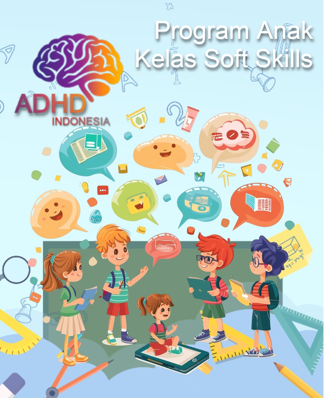 Program ADHD Indonesia Kabupaten Bantaeng Kelas Soft Skills Anak ADHD