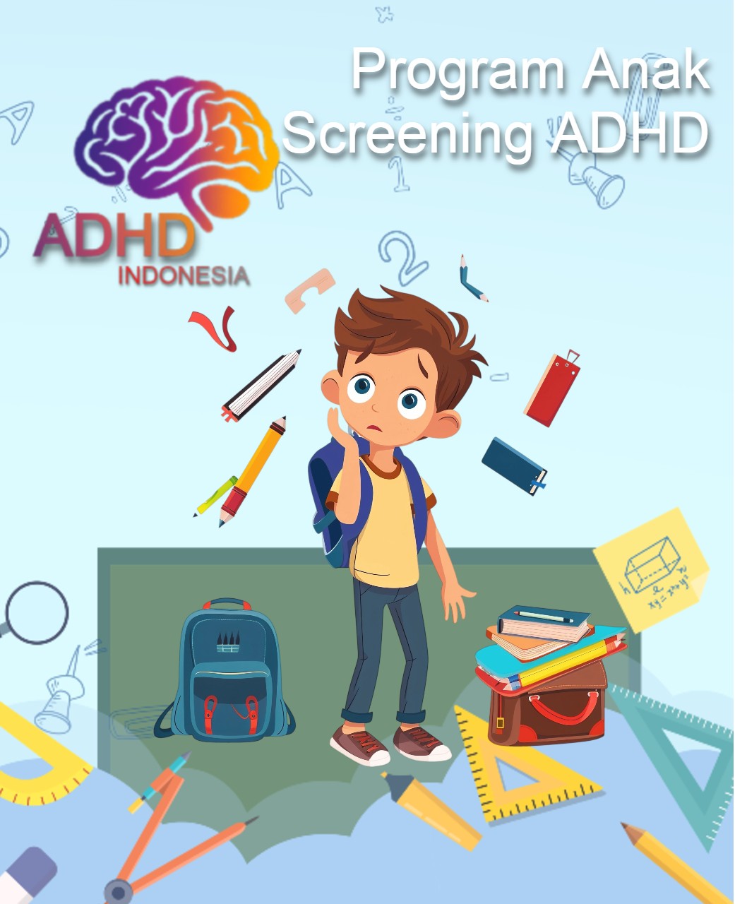 Program ADHD Indonesia Kabupaten Bantaeng Screening ADHD Non-Diagnostik